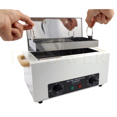 caixa de esterilizadores Mini Autoclave de alta temperatura