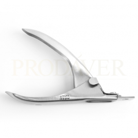 Vista lateral da guilhotina. Guillotine side view