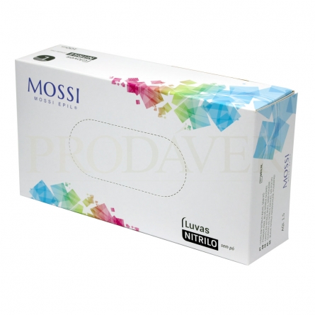 Caixa de luvas de nitrilo 100 un (L), nitrile gloves box