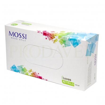 Caixa de luvas de nitrilo (M) 100 un, nitrile gloves box